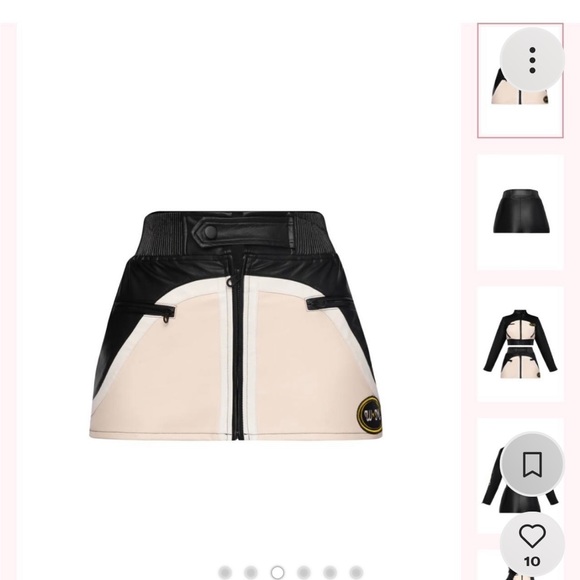 Vegan Leather Skirt - Picture 1 of 5